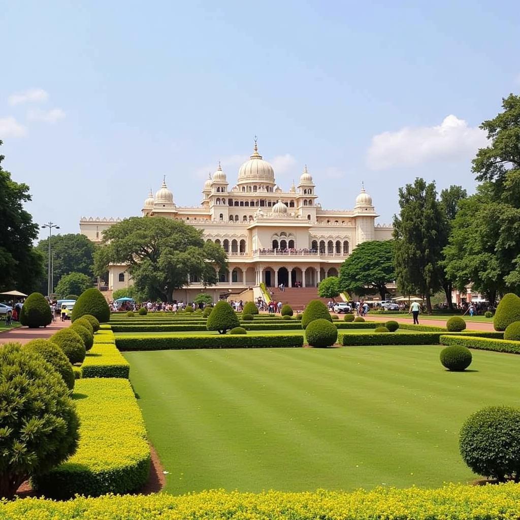 Mysore Palace View from Ashraya Homestay