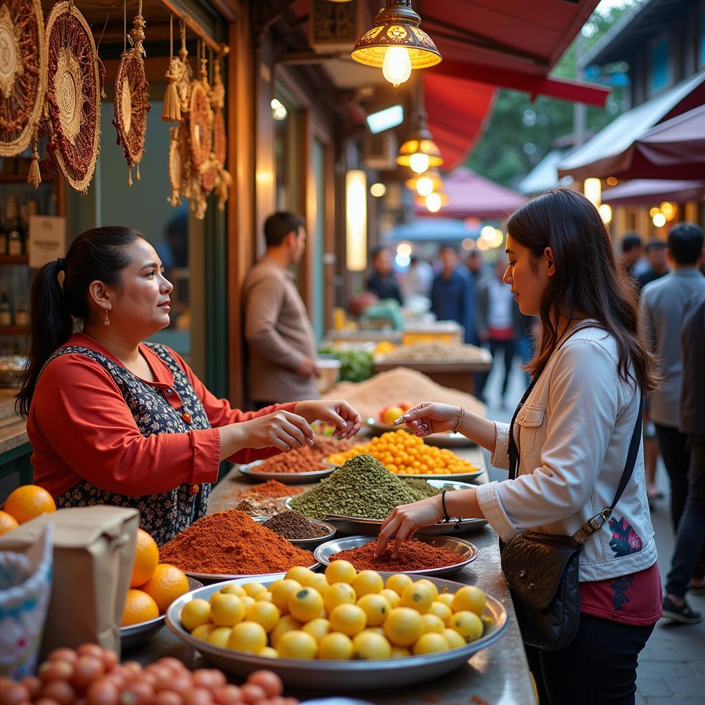 Exploring a local market with your homestay host in Nairobi