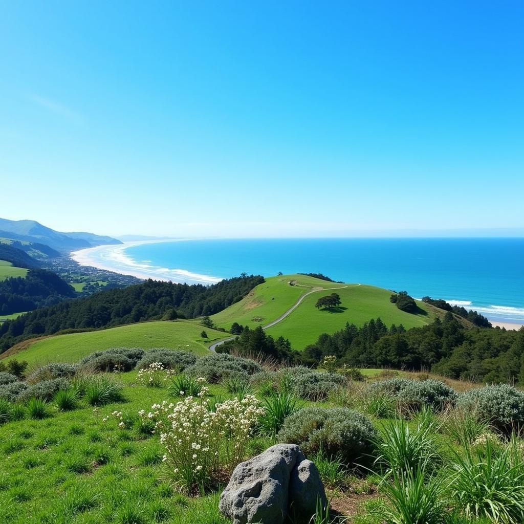 Opotiki's stunning natural landscape