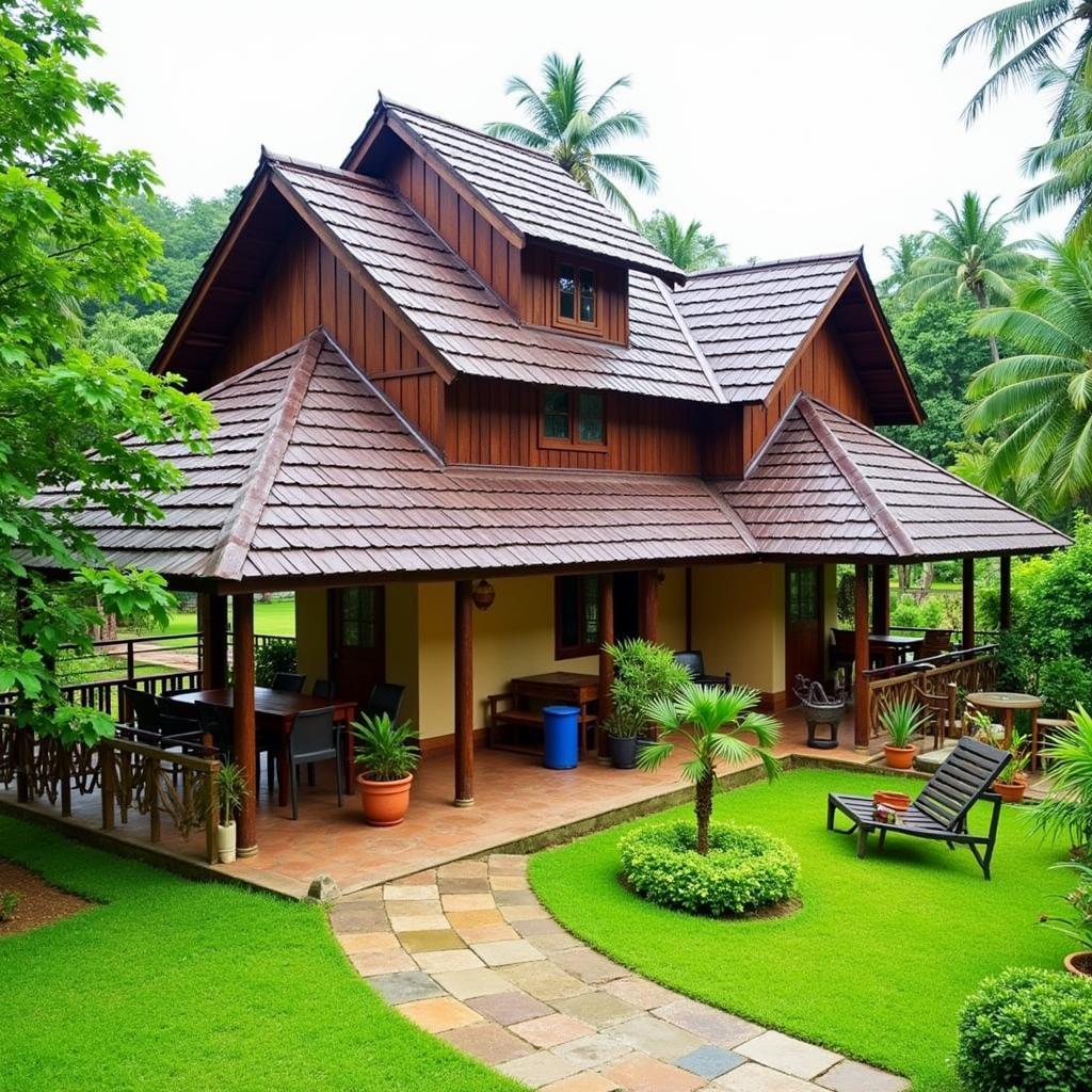 Traditional Kerala Homestay Exterior