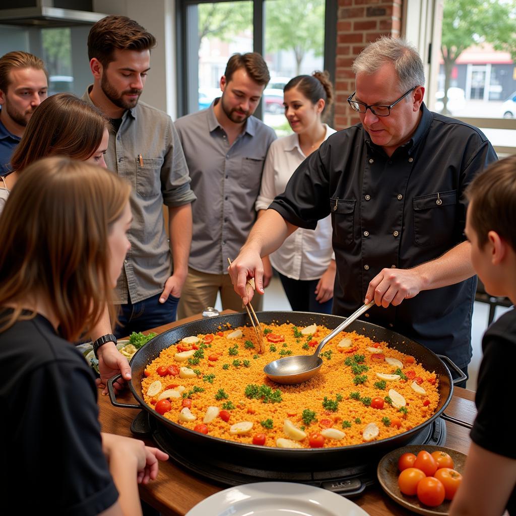 Paella Cooking Class in Sakleshpur