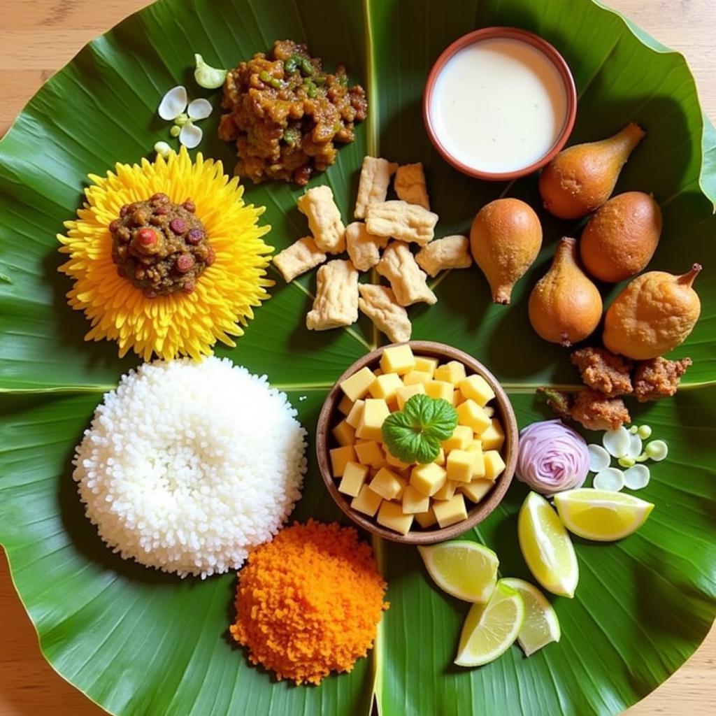 Delicious Ayurvedic Meal at a Palakkad Homestay