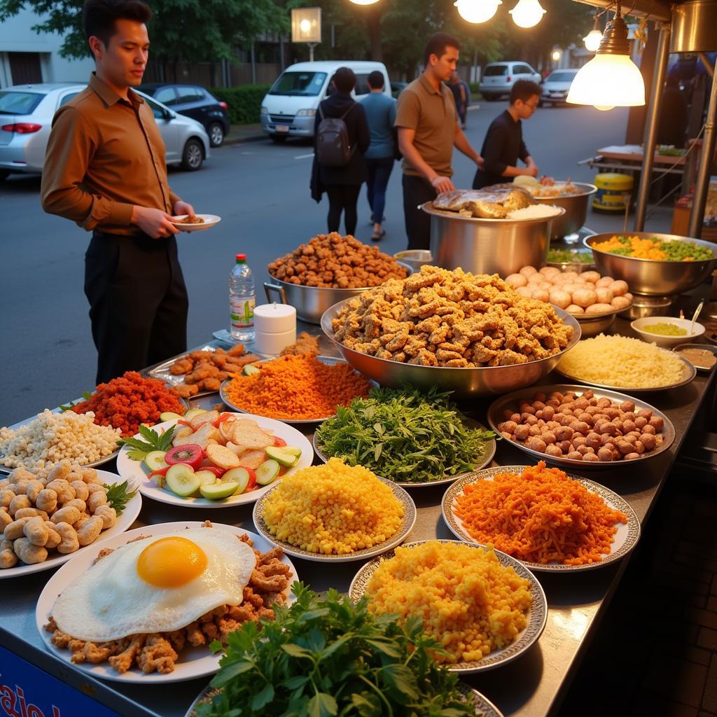 Delicious Penang street food near homestay