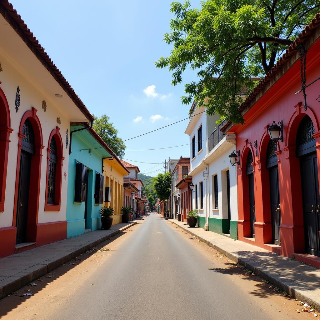 Pondicherry French Colony Homestay Street View