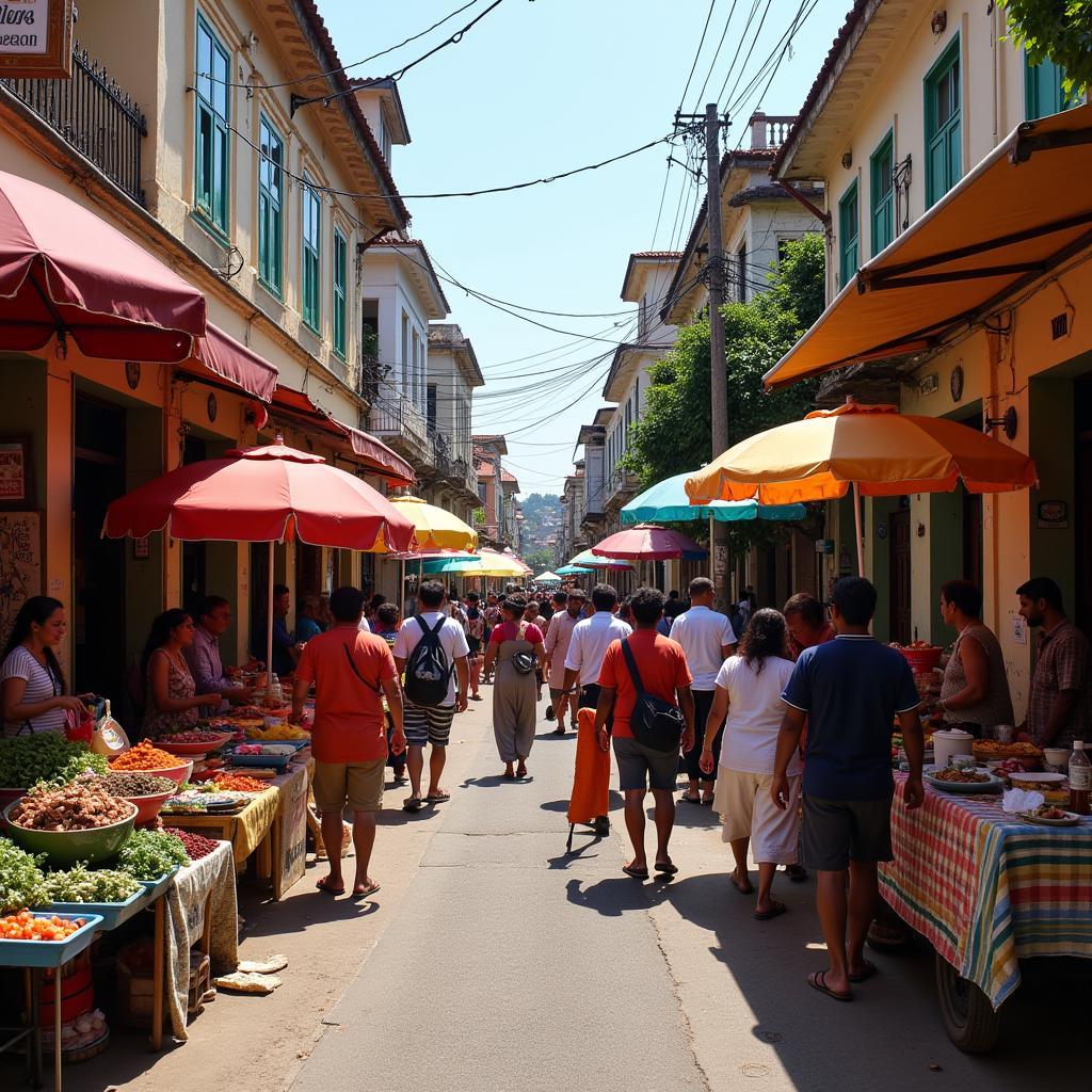 Exploring Pondicherry's Local Market and Street Food