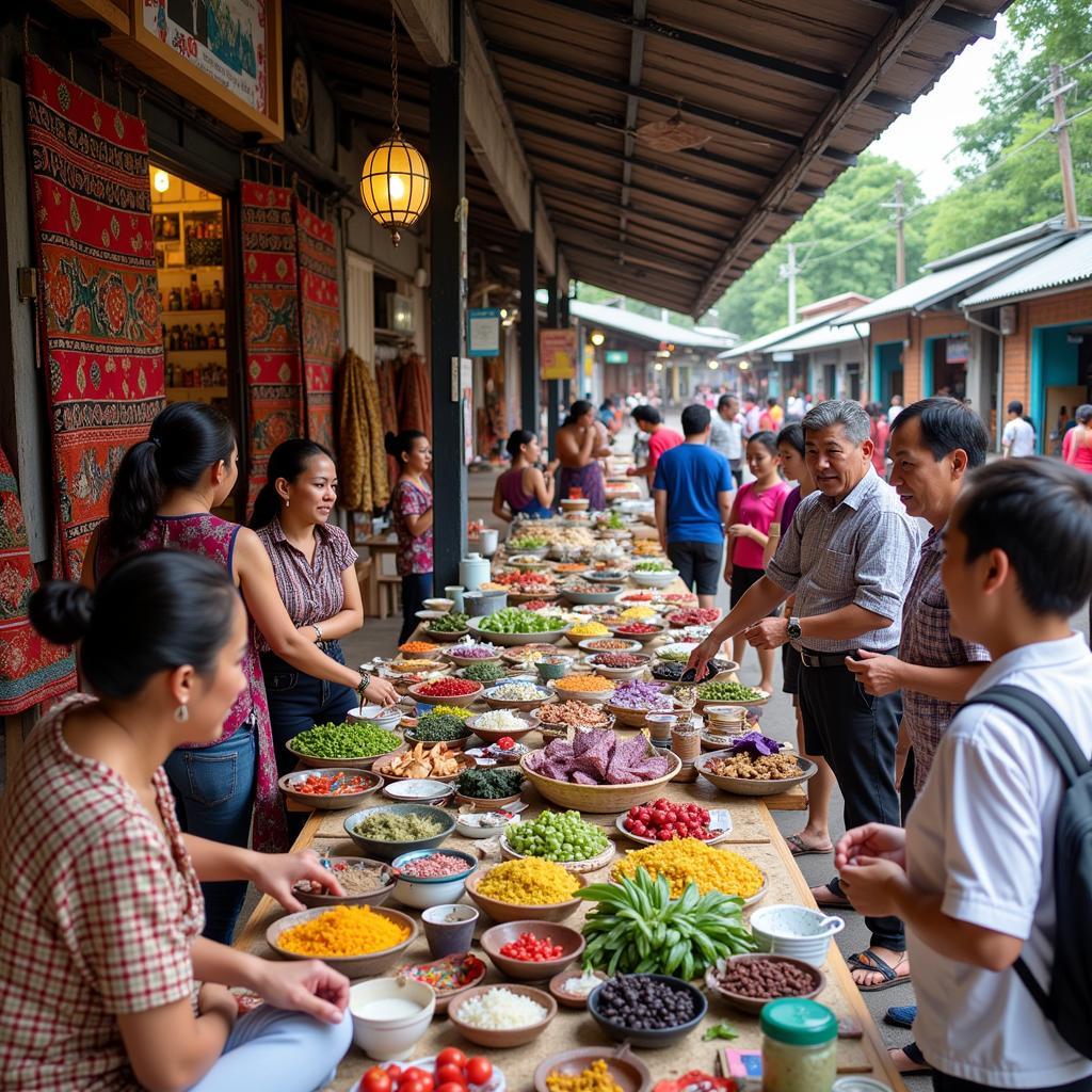 Exploring the Ranau Cultural Market