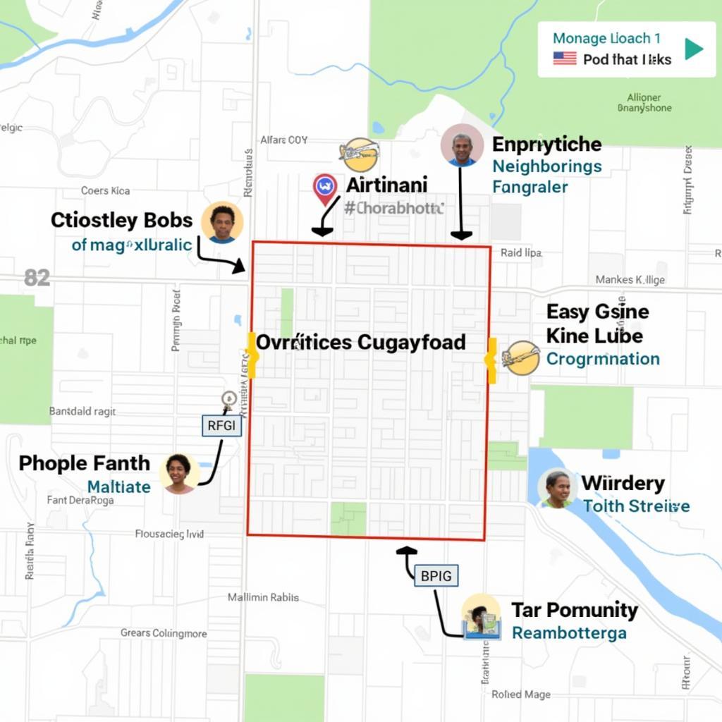 Rancho Cucamonga Neighborhood Map