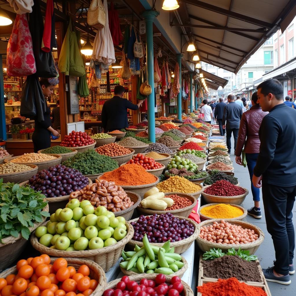 Exploring the vibrant local market in Rawang Perdana