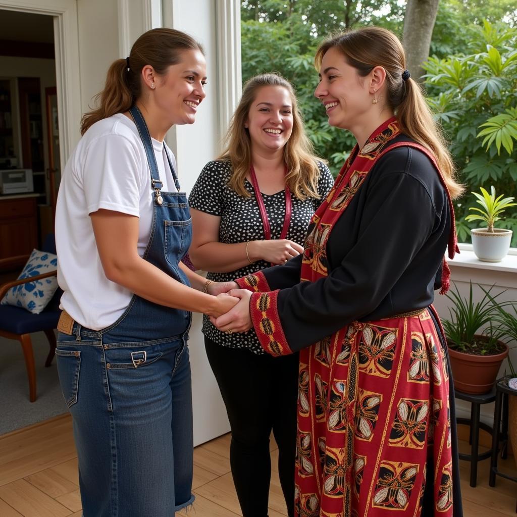 Welcoming guests to a Rotorua homestay