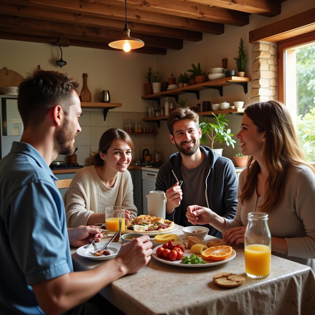 Rural Spanish Homestay Family