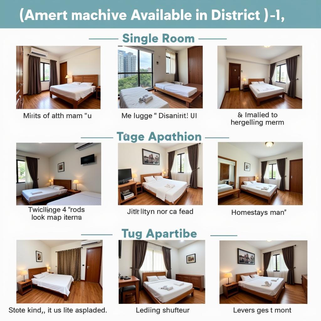 Various Homestay Options in District 1, Saigon