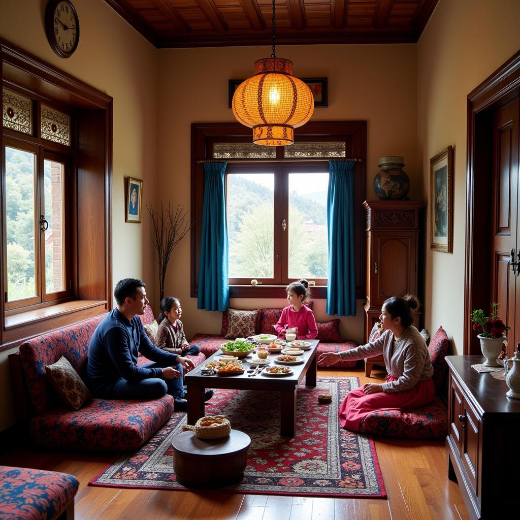 Traditional Sapa Homestay Interior