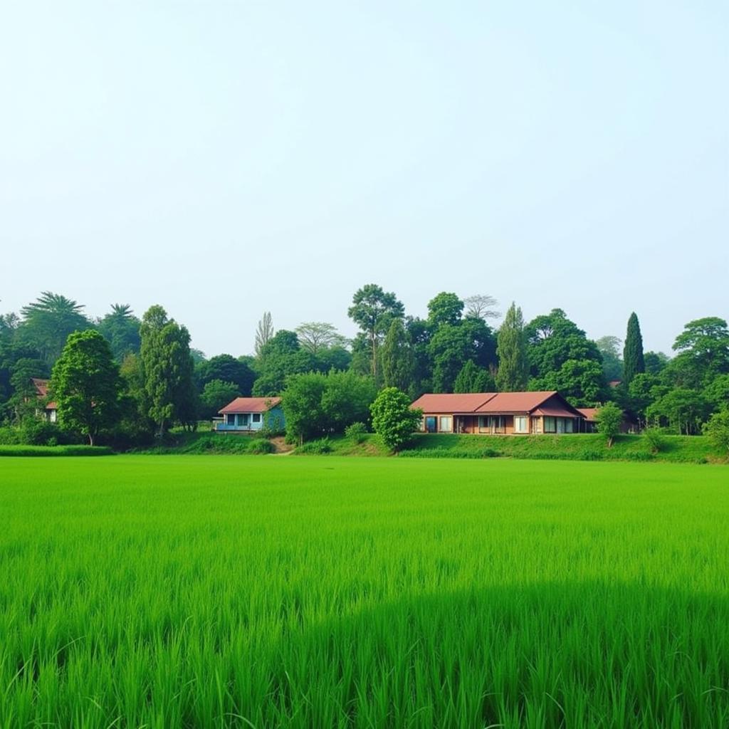 Sekinchan Paddy Fields near Farm Ville Homestay