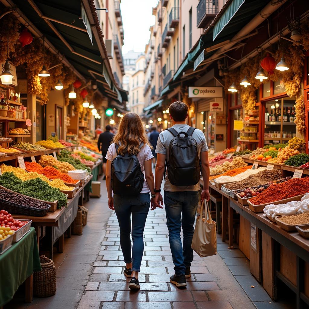 Exploring Seville's Local Market with a Host