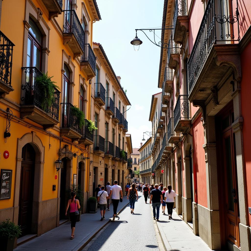 Exploring the architectural wonders of a historic Spanish city