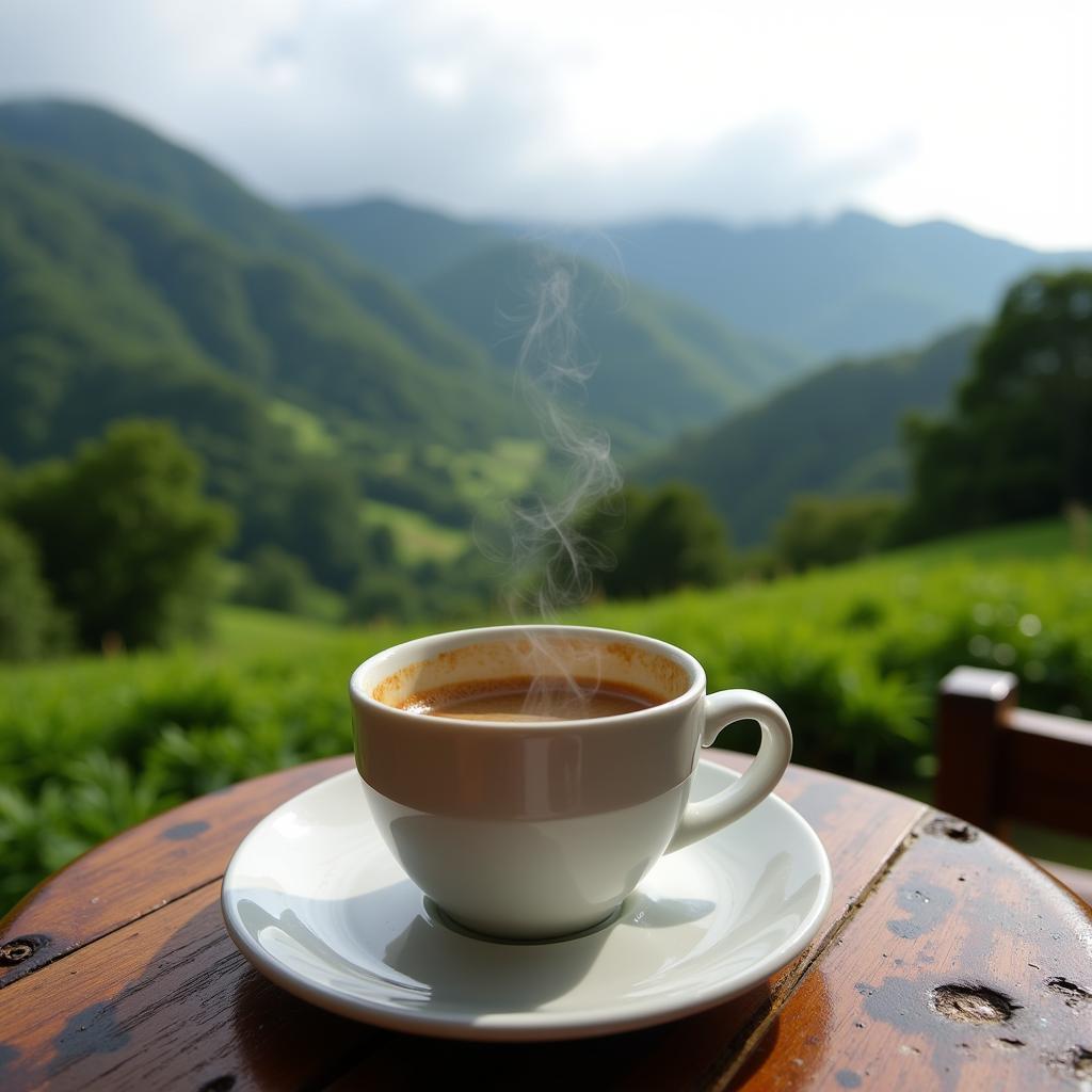 Spanish Coffee amidst Coorg Hills