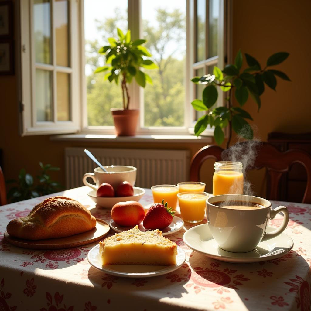 Spanish Coffee Tree Homestay Morning