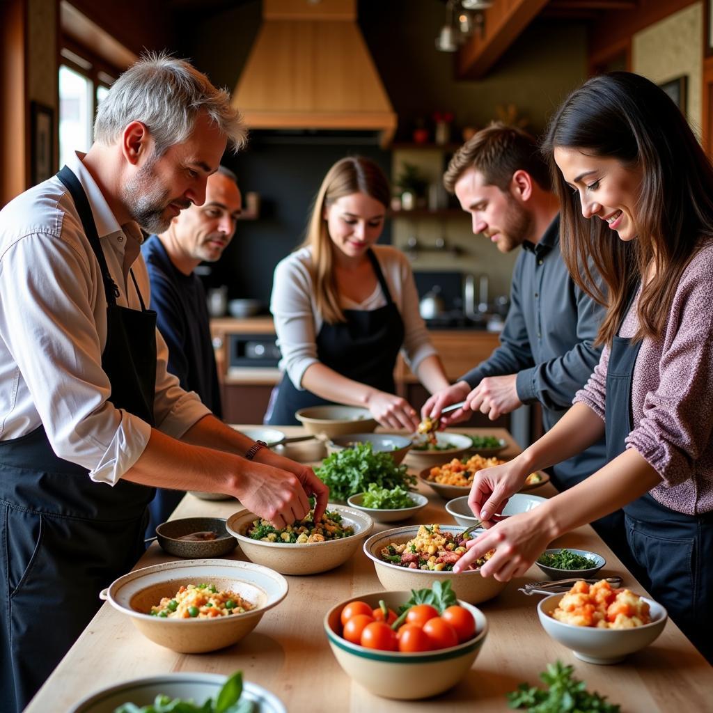 Learning Spanish Cuisine in a Tawang Homestay