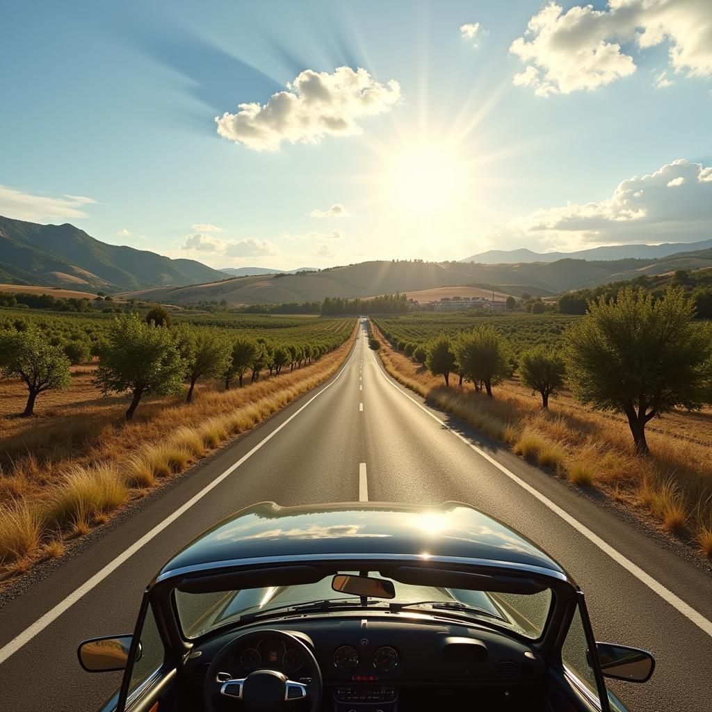 Exploring the Spanish Countryside by Car