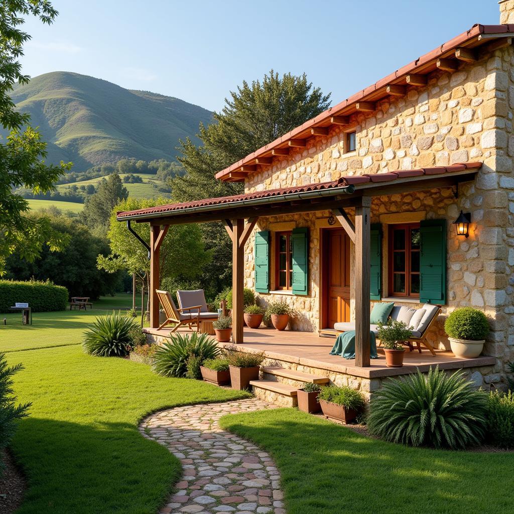 Picturesque Spanish countryside homestay