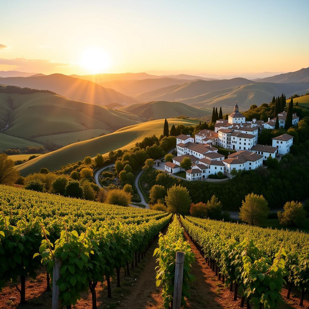 Stunning View of the Spanish Countryside