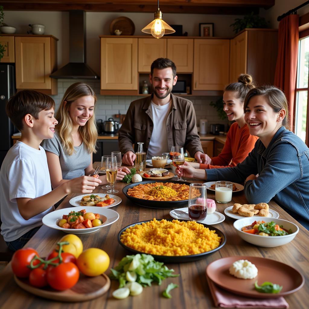 Spanish Family Dinner