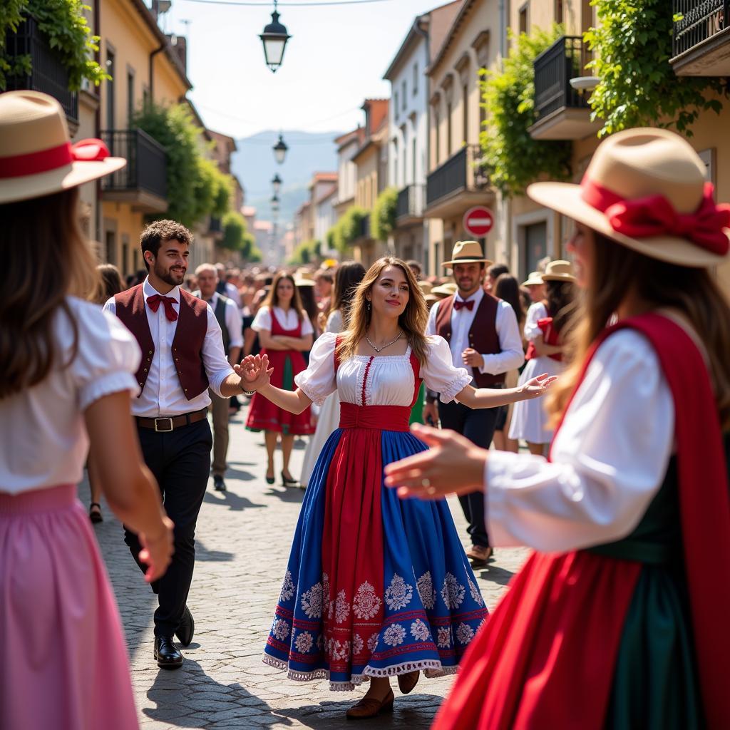 Celebrating a Spanish Fiesta