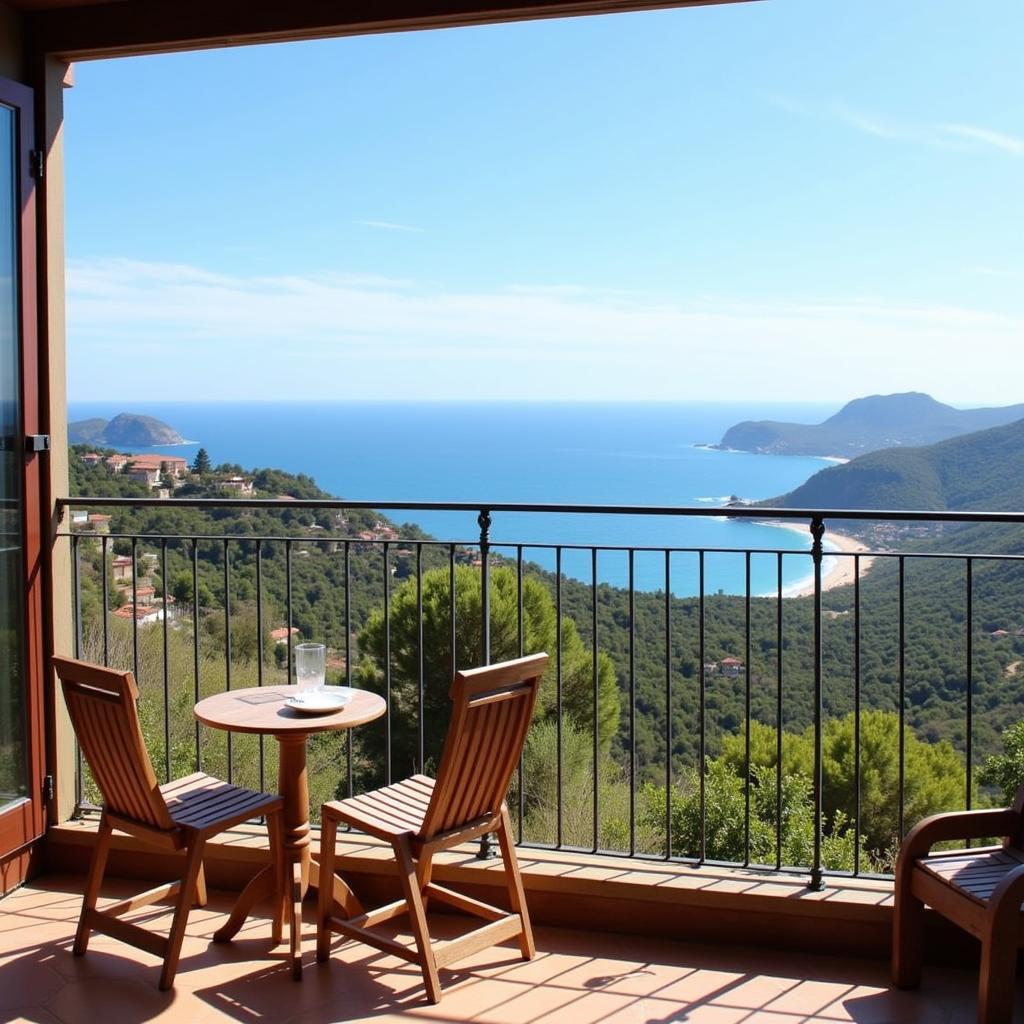 Stunning Coastal Views from a Spanish Homestay