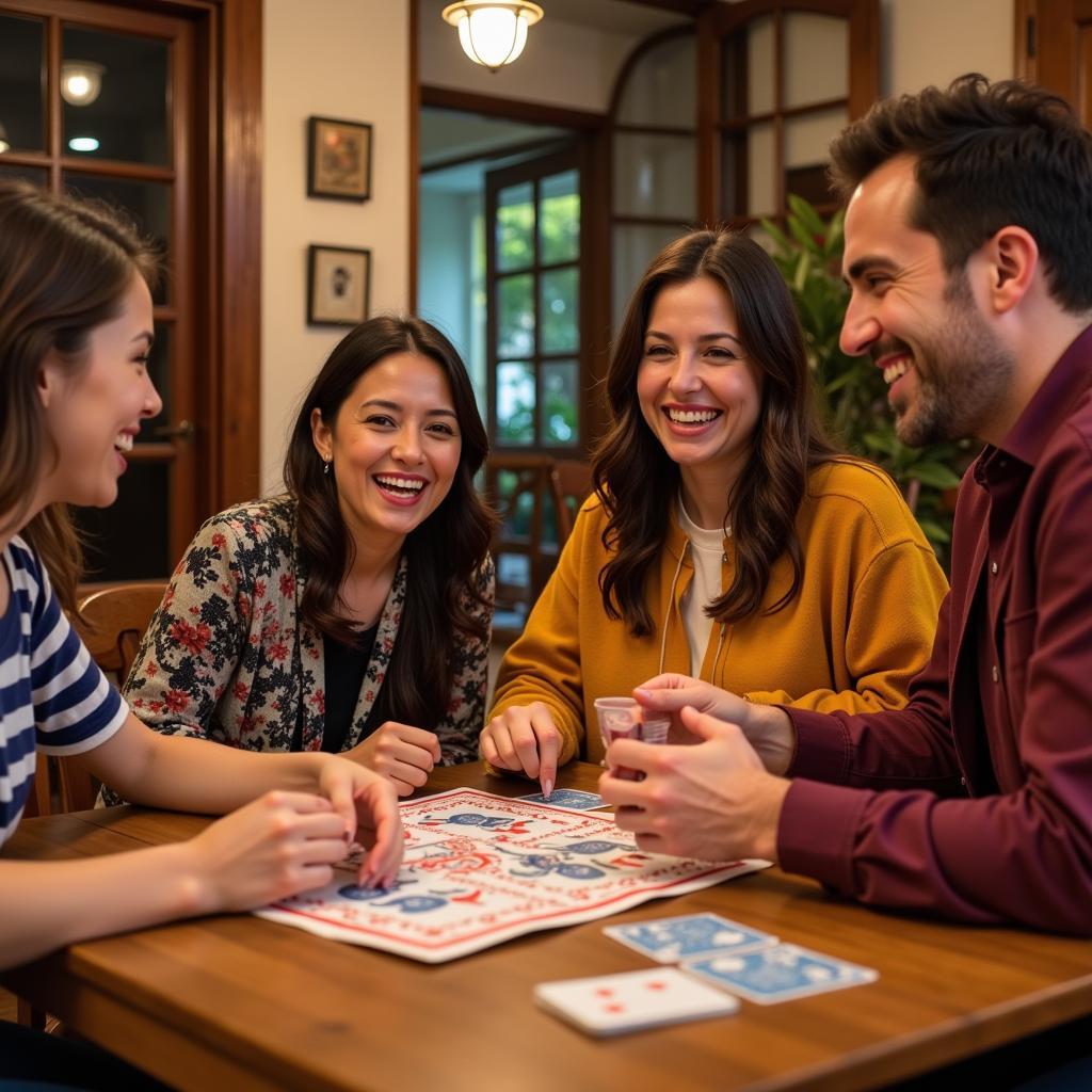 Participating in Family Activities During a Spanish Homestay