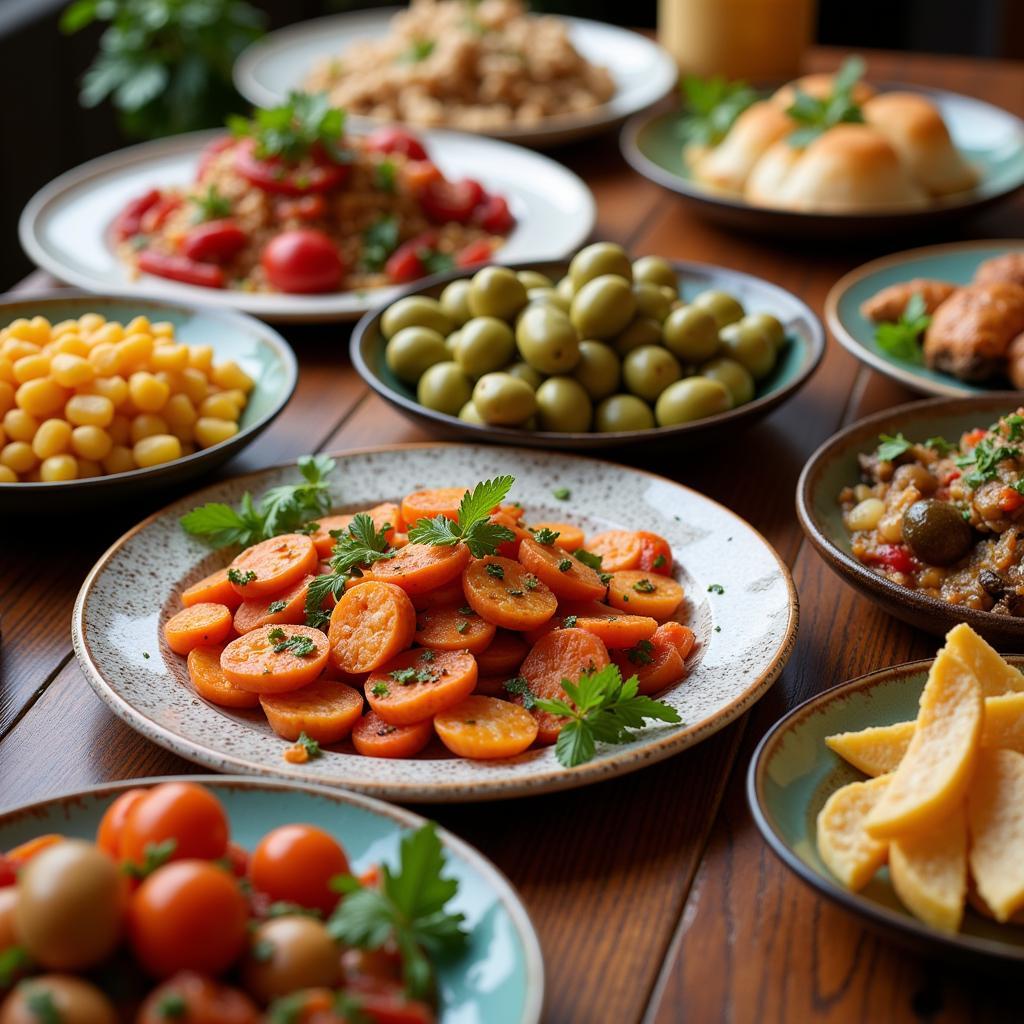 Enjoying Authentic Spanish Tapas during a Homestay TT 2018