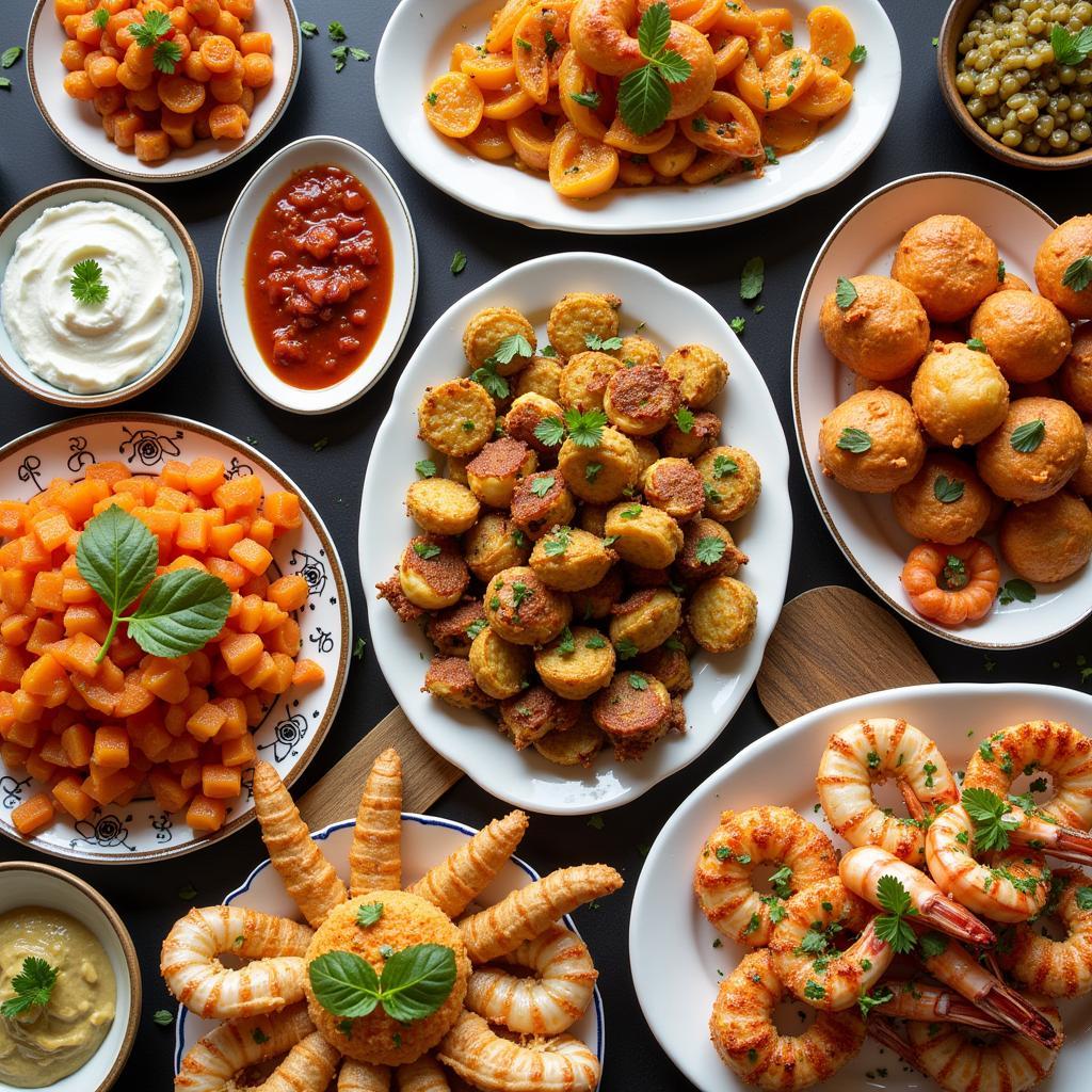 A Selection of Spanish Tapas