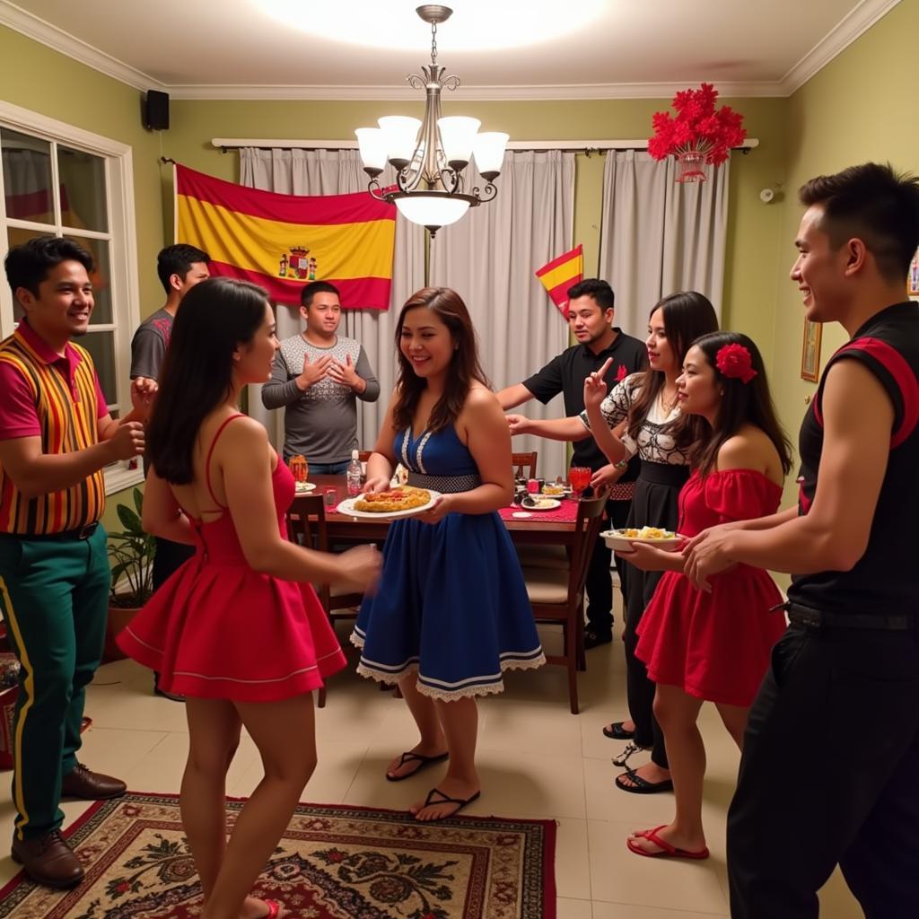 Spanish Themed Party in a Shah Alam Homestay