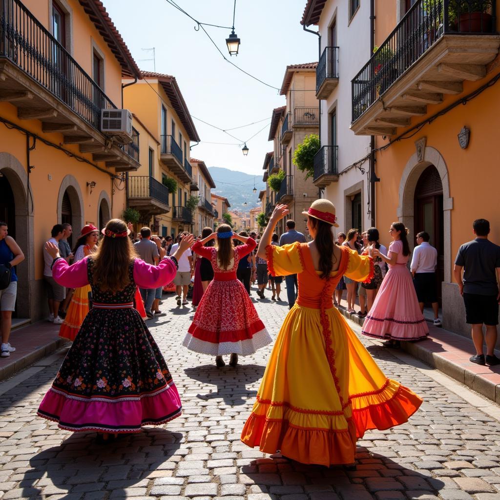 Immerse Yourself in Spanish Village Festivities