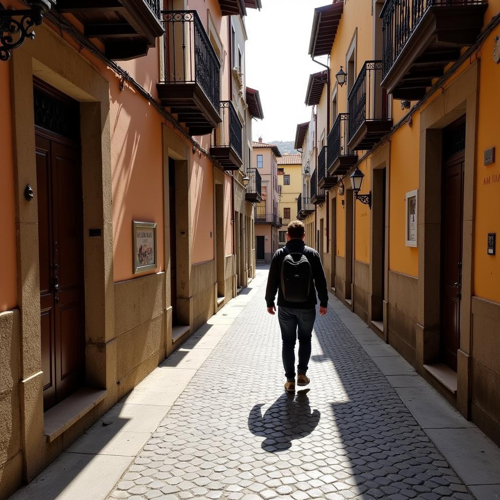 Exploring Toledo's Historic Streets During Homestay