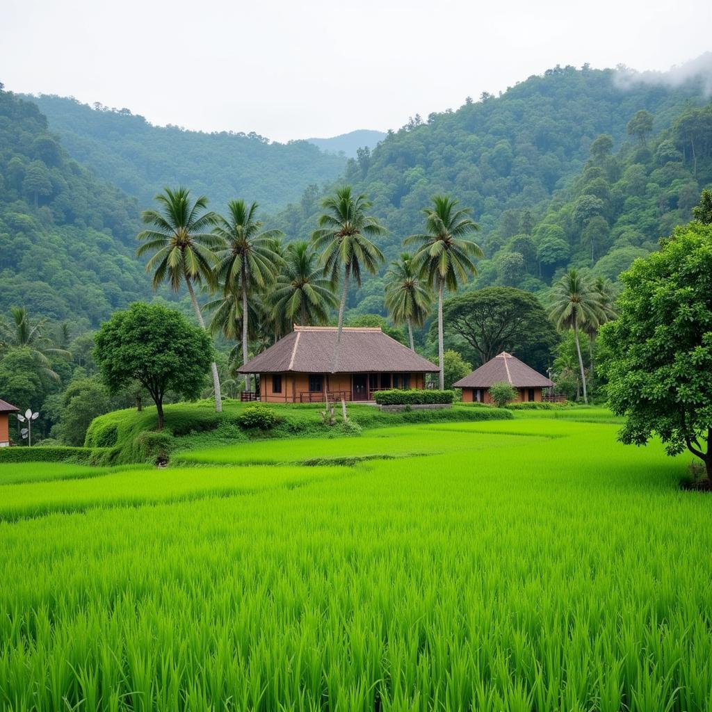 Tranquil Ubud Homestay amidst Lush Rice Paddies